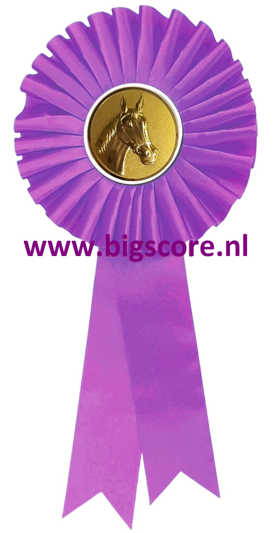 Rozet 6 Paars LAATSTE OP=OP!!